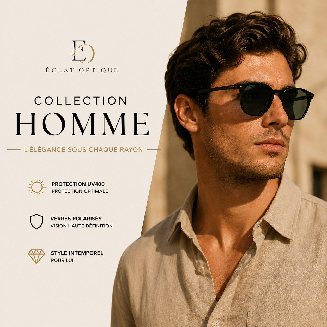 ÉCLAT OPTIQUE HOMME