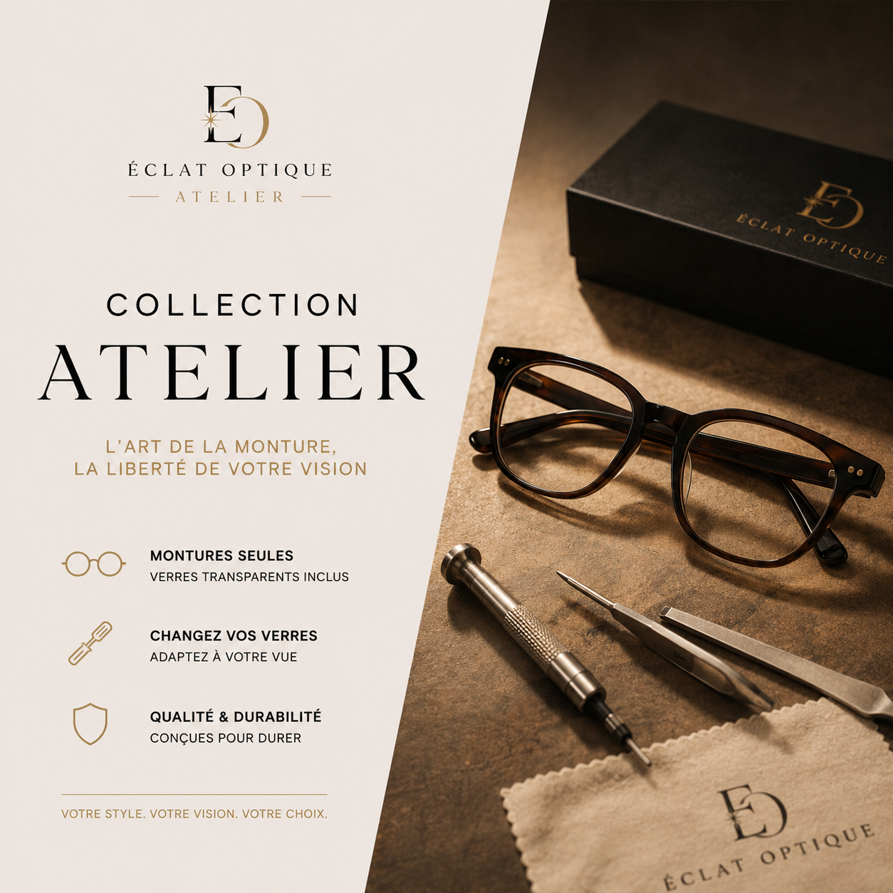 ÉCLAT OPTIQUE ATELIER